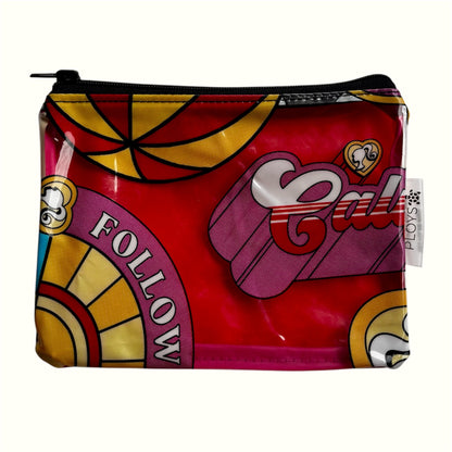 Wet Bag Small – Zippered Pouch from Upcycled Pool Inflatables