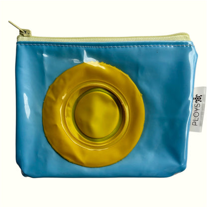 Wet Bag Small – Zippered Pouch from Upcycled Pool Inflatables