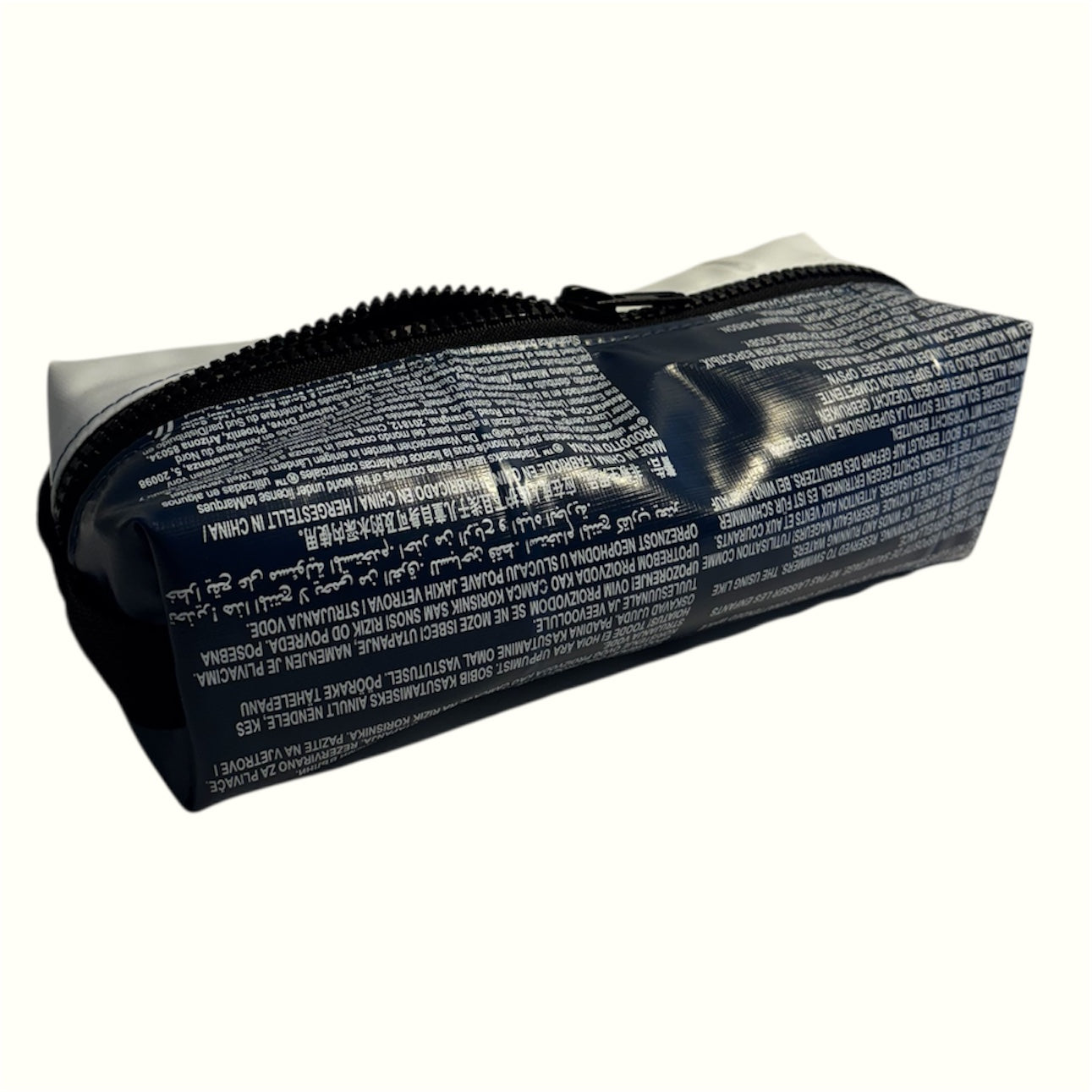 Eco-Friendly Wash Bag – Sustainable Zipper Box Pouch Made from Upcycled Pool Inflatables | Waterproof Travel Pouch