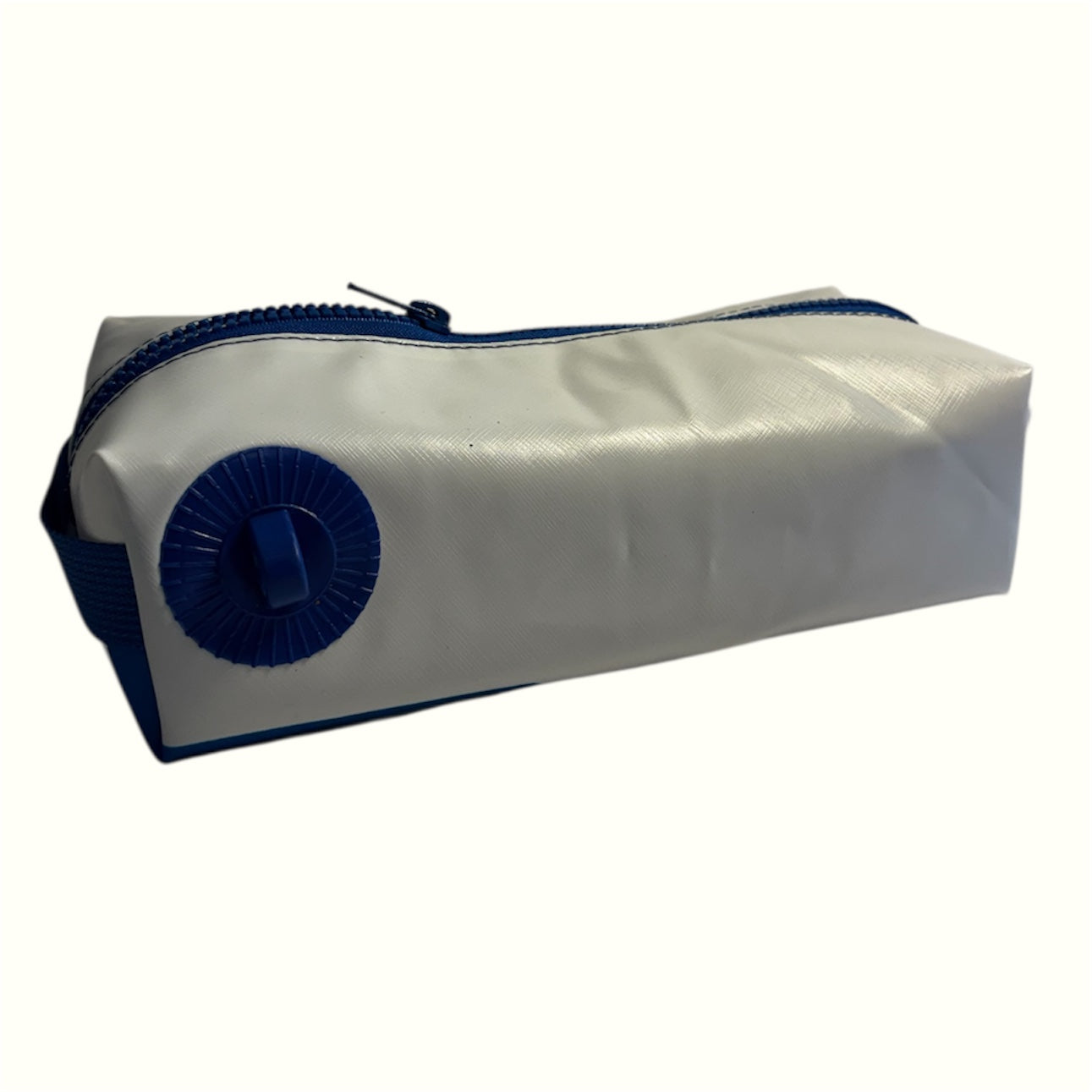 Eco-Friendly Wash Bag – Sustainable Zipper Box Pouch Made from Upcycled Pool Inflatables | Waterproof Travel Pouch