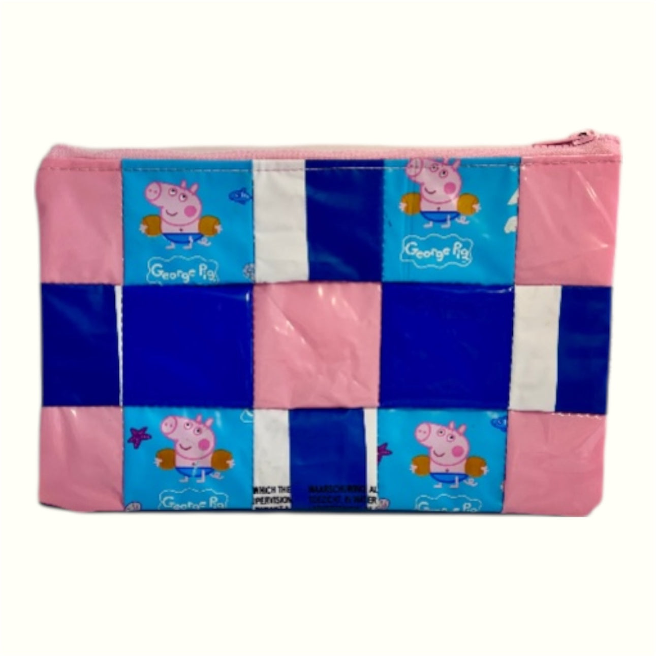 Sustainable Patchwork Evening Purse Clutch Bag – Eco-Friendly Purse Made from Upcycled Pool Inflatables