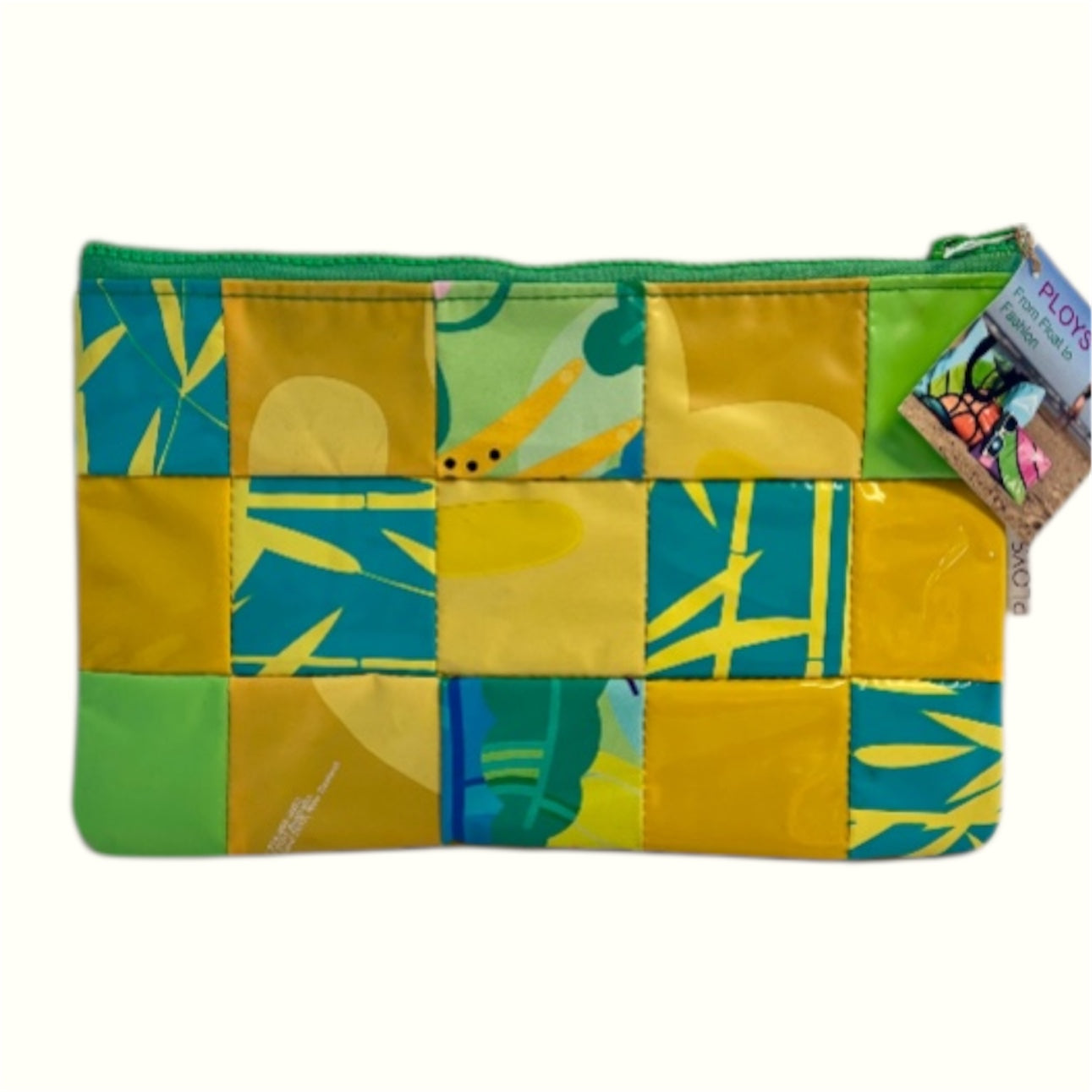 Sustainable Patchwork Evening Purse Clutch Bag – Eco-Friendly Purse Made from Upcycled Pool Inflatables