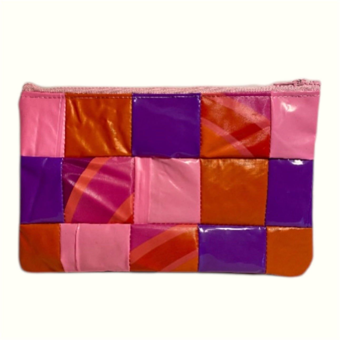 Sustainable Patchwork Evening Purse Clutch Bag – Eco-Friendly Purse Made from Upcycled Pool Inflatables