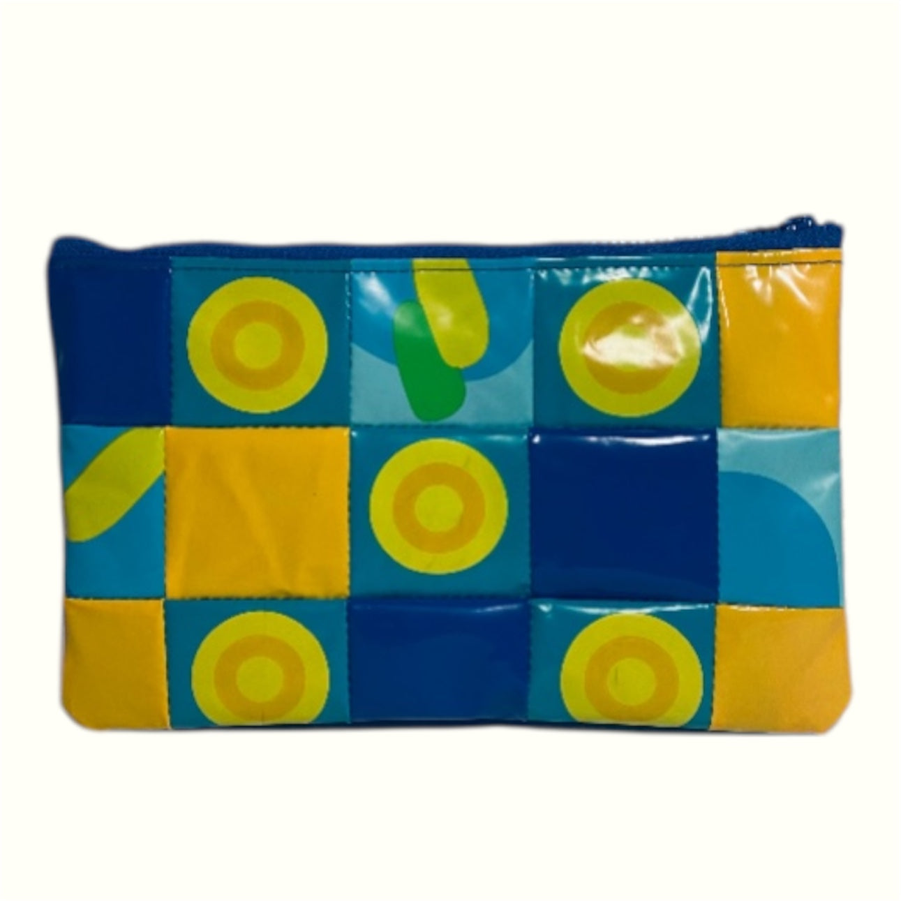 Sustainable Patchwork Evening Purse Clutch Bag – Eco-Friendly Purse Made from Upcycled Pool Inflatables