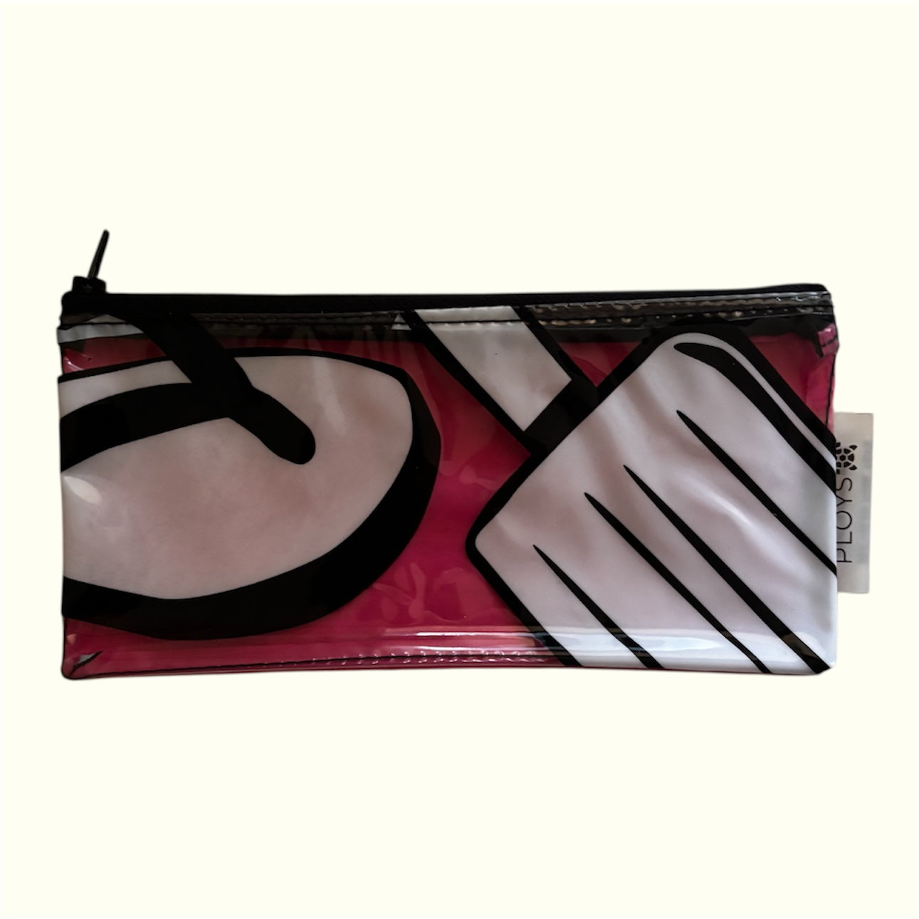 Pencil Case or Zippered pouch  - Recycled inflatables