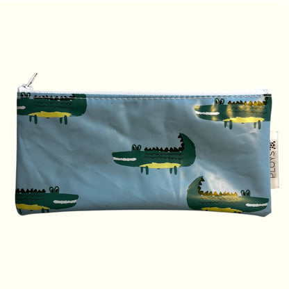 Pencil Case or Zippered pouch  - Recycled inflatables