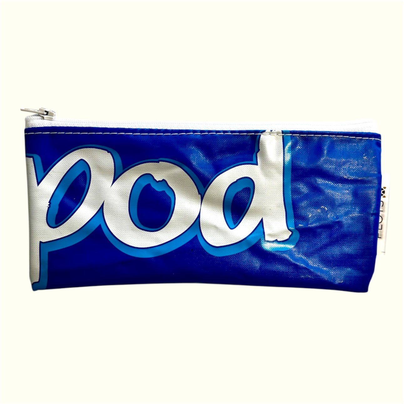 Pencil Case or Zippered pouch  - Recycled inflatables