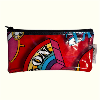 Pencil Case or Zippered pouch  - Recycled inflatables
