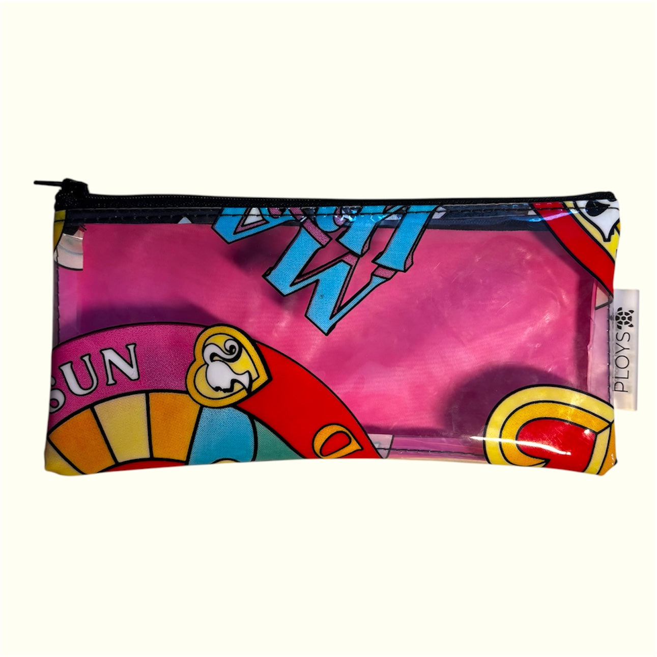 Pencil Case or Zippered pouch  - Recycled inflatables