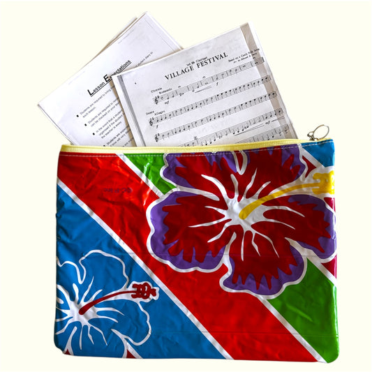 Wet Bag Large – Multipurpose Swim, Art or Book Bag from Upcycled Inflatables