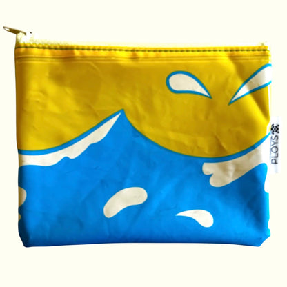 Wet Bag Small – Zippered Pouch from Upcycled Pool Inflatables