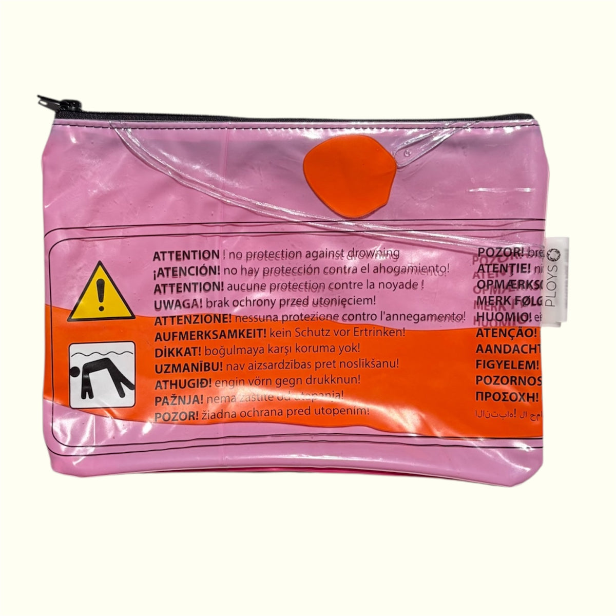 Wet Bag Medium – Eco-Friendly Purse or Pencil Case Made from Upcycled Pool Inflatables | Unique Wet Bag
