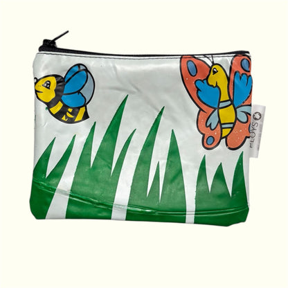 Wet Bag Small – Zippered Pouch from Upcycled Pool Inflatables