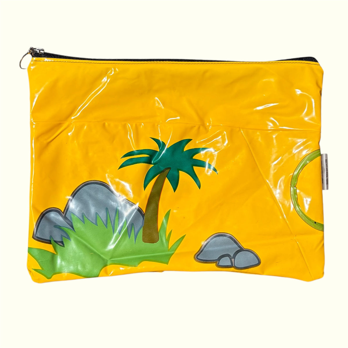 Wet Bag Large – Multipurpose Swim, Art or Book Bag from Upcycled Inflatables