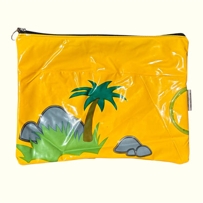 Wet Bag Large – Multipurpose Swim, Art or Book Bag from Upcycled Inflatables