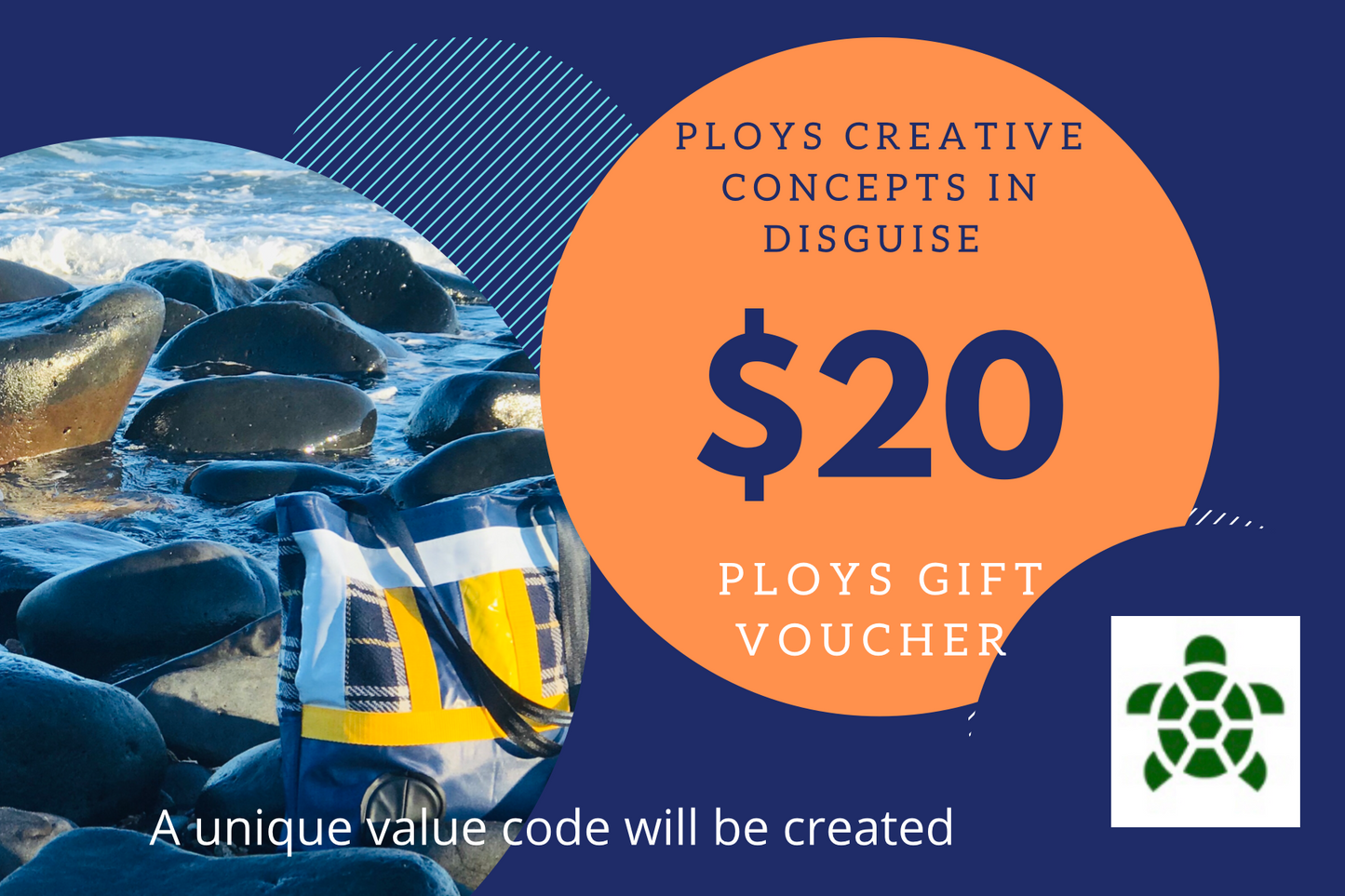 PLOYS bags from recycled pool inflatables gift vouchers $20