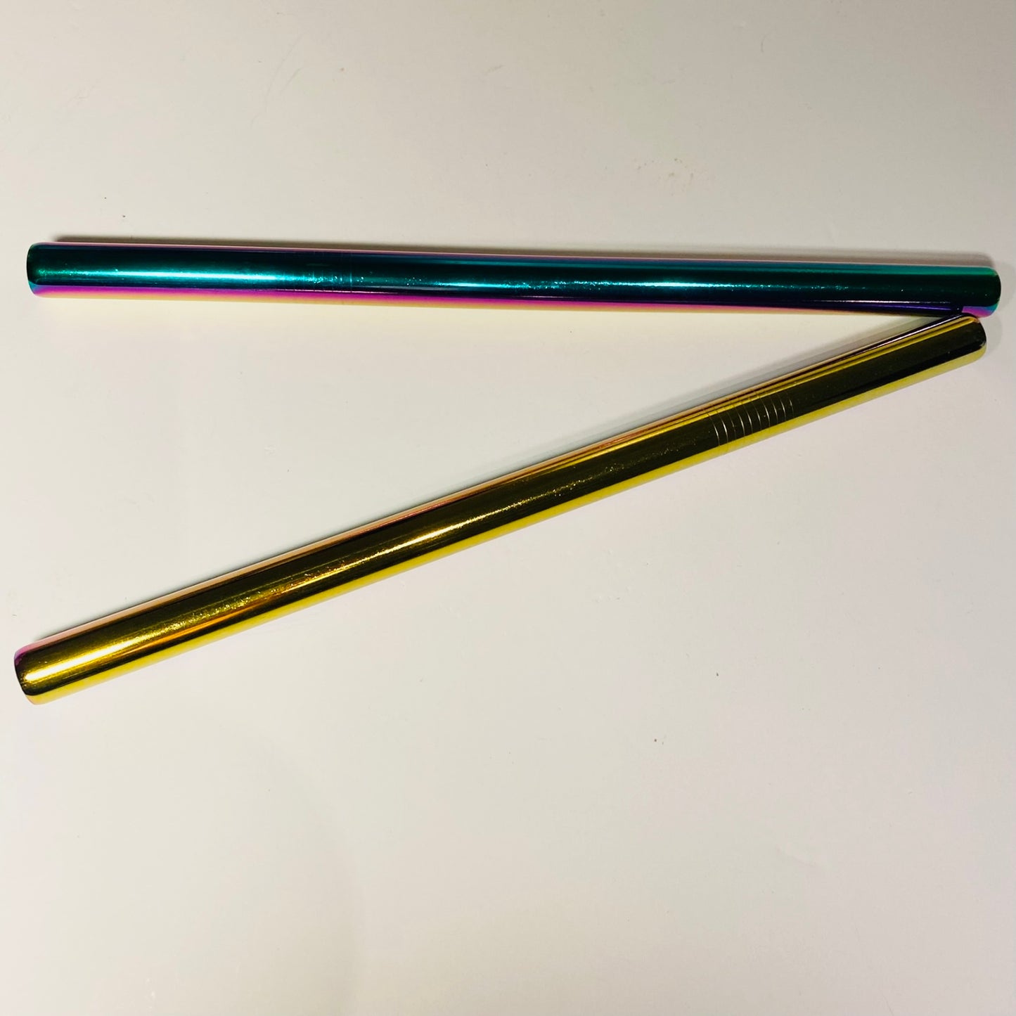 Reusable Straws Metal or Bamboo for use in Strawcases