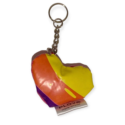 Keyring - recycled inflatables